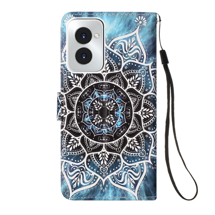 For Motorola Moto G Power 5G 2024 Colored Drawing Pattern Plain Weave Leather Phone Case(Undersea Mandala) - Motorola Cases by buy2fix | Online Shopping UK | buy2fix