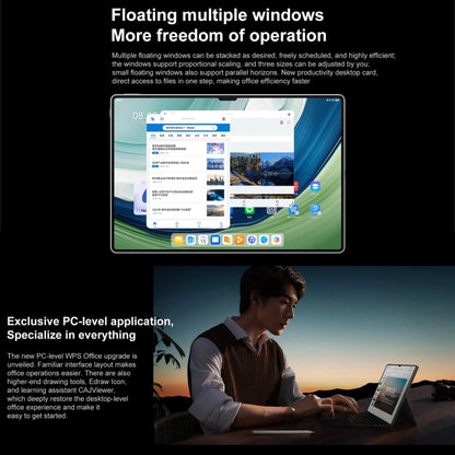 HUAWEI MatePad Pro 13.2 inch WiFi, 12GB+512GB, HarmonyOS 4 Hisilicon Kirin 9000S 12-core, Not Support Google Play(White) - Huawei by Huawei | Online Shopping UK | buy2fix