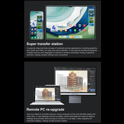 HUAWEI MatePad Pro 13.2 inch WiFi, 12GB+512GB, HarmonyOS 4 Hisilicon Kirin 9000S 12-core, Not Support Google Play(Black) - Huawei by Huawei | Online Shopping UK | buy2fix