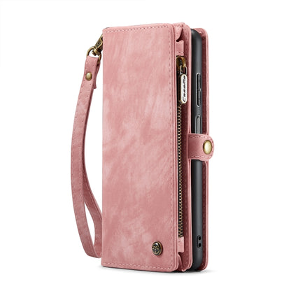 For Samsung Galaxy A25 4G CaseMe 008 Multifunctional Zipper Wallet Leather Phone Case with Lanyard(Pink) - Galaxy Phone Cases by CaseMe | Online Shopping UK | buy2fix