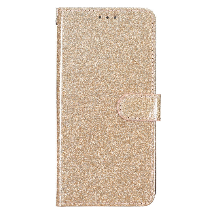 For Motorola Moto G Stylus 5G 2024 Glitter Powder Flip Leather Phone Case(Gold) - Motorola Cases by buy2fix | Online Shopping UK | buy2fix