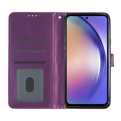 For Motorola Moto G Stylus 5G 2024 Glitter Powder Flip Leather Phone Case(Purple) - Motorola Cases by buy2fix | Online Shopping UK | buy2fix