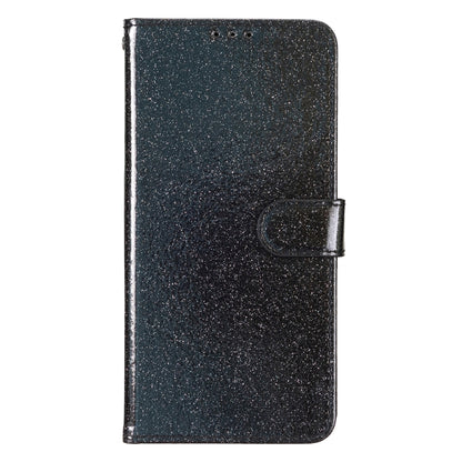 For OPPO A79 5G / A2 5G Glitter Powder Flip Leather Phone Case(Black) - OPPO Cases by buy2fix | Online Shopping UK | buy2fix