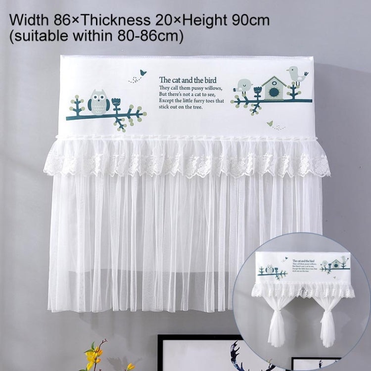 Do Not Take Dust-proof And Anti Direct Blowing Simple Wind Hanging Machine Air Conditioner Moon Cover, Size:Width 86 × Thickness 20 × Height 90cm(Zoo) - Dust Covers by buy2fix | Online Shopping UK | buy2fix