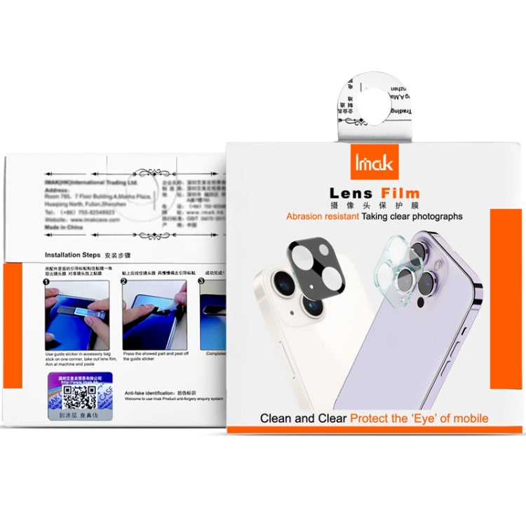 For OPPO A2x 5G imak Integrated Rear Camera Lens Tempered Glass Film - For OPPO by imak | Online Shopping UK | buy2fix