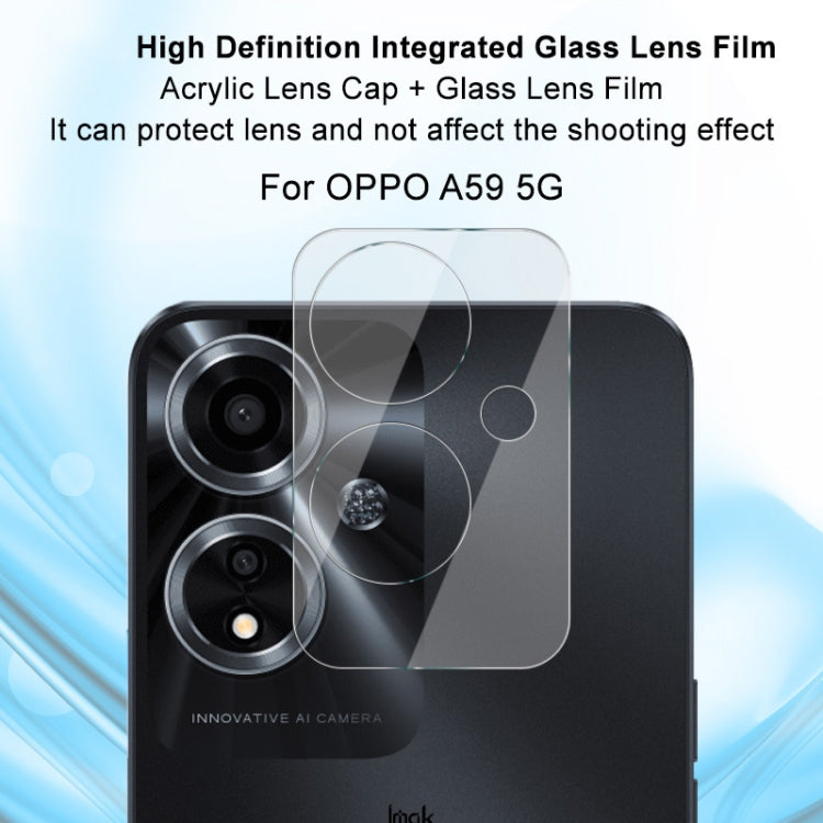 For OPPO A59 5G imak Integrated Rear Camera Lens Tempered Glass Film - For OPPO by imak | Online Shopping UK | buy2fix