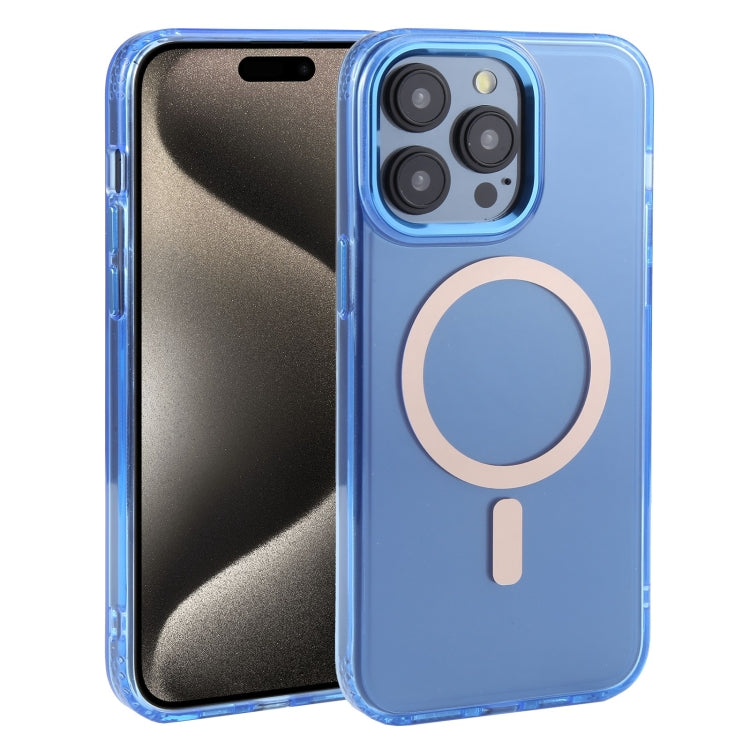 For iPhone 15 Pro Max DFANS DESIGN Magsafe Magnetic Phone Case(Blue) - iPhone 15 Pro Max Cases by DFANS DESIGN | Online Shopping UK | buy2fix