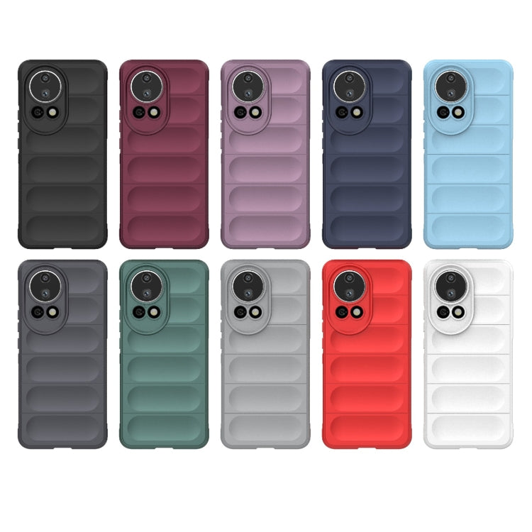 For Huawei nova 12 Ultra / 12 Pro Magic Shield TPU + Flannel Phone Case(Grey) - Huawei Cases by buy2fix | Online Shopping UK | buy2fix