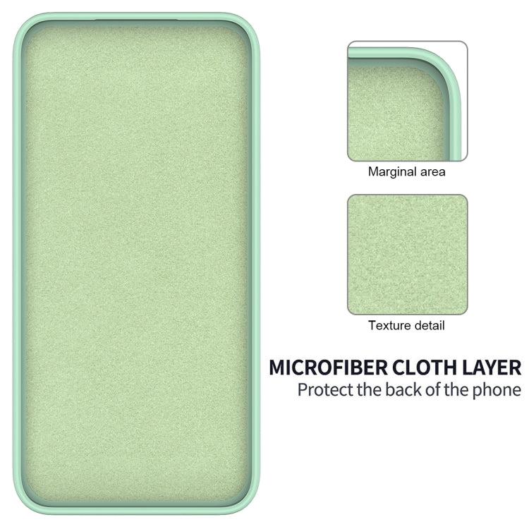 For Xiaomi Redmi K70/K70 Pro Solid Color Liquid Silicone Dropproof Full Coverage Phone Case(Green) - K70 Pro Cases by buy2fix | Online Shopping UK | buy2fix