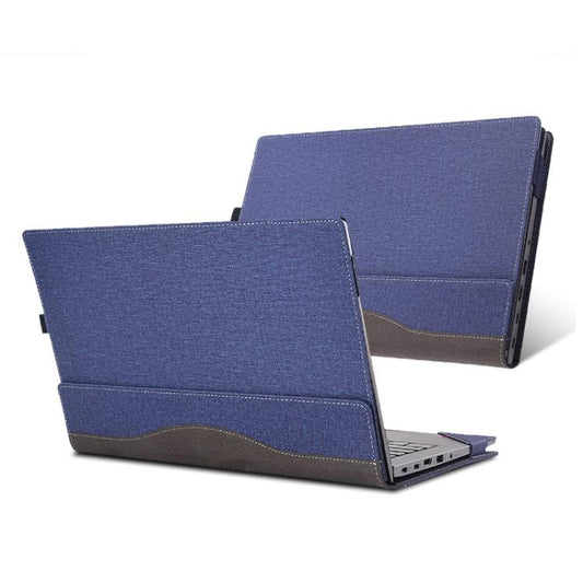 For Lenovo IdeaPad Slim 5i Gen 9 / Gen 8 14 inch Laptop Leather Shockproof Protective Case(Dark Blue) - 14.1 inch by buy2fix | Online Shopping UK | buy2fix