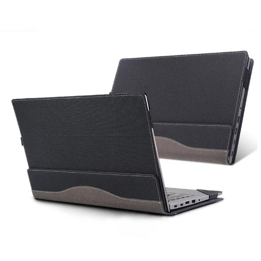 For Lenovo IdeaPad Slim 5i Gen 9 / Gen 8 14 inch Laptop Leather Shockproof Protective Case(Black) - 14.1 inch by buy2fix | Online Shopping UK | buy2fix