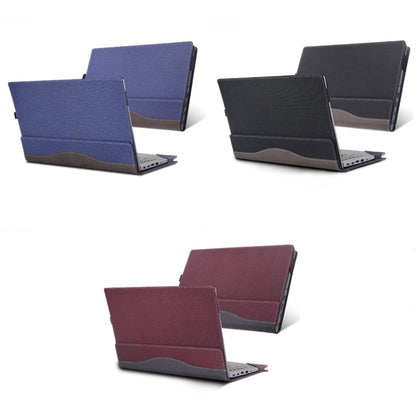 For Lenovo ThinkPad T14 / T14s Gen 3 14 2022 Laptop Leather Shockproof Protective Case(Wine Red) - 14.1 inch by buy2fix | Online Shopping UK | buy2fix