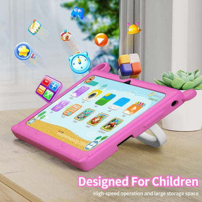 A133 7 inch Kid Tablet with Silicone Case,  2GB+32GB, Android 11 Allwinner A133 Quad Core CPU Support Parental Control Google Play(Pink) -  by buy2fix | Online Shopping UK | buy2fix