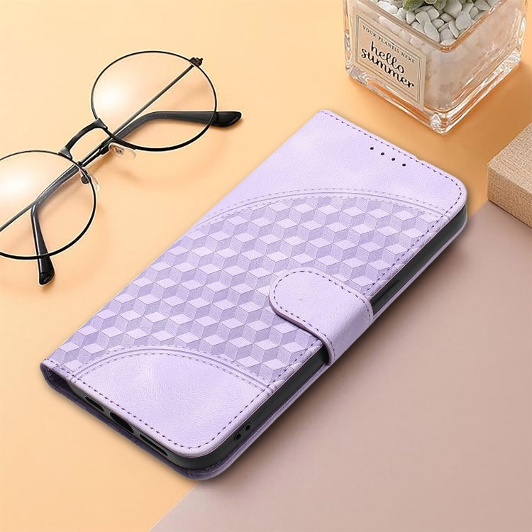 For Google Pixel 9 Pro YX0060 Elephant Head Embossed Phone Leather Case with Lanyard(Light Purple) - Google Cases by buy2fix | Online Shopping UK | buy2fix