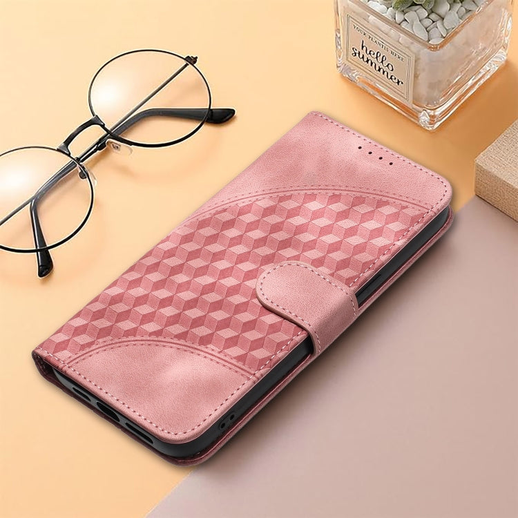 For Google Pixel 9 Pro YX0060 Elephant Head Embossed Phone Leather Case with Lanyard(Pink) - Google Cases by buy2fix | Online Shopping UK | buy2fix