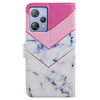 For Blackview A53 Pro Painted Pattern Horizontal Flip Leather Phone Case(Smoke Marble) - More Brand by buy2fix | Online Shopping UK | buy2fix