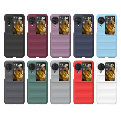 For OPPO Find N3 Flip Magic Shield Fold PC Shockproof Phone Case(Purple) - Find N3 Flip Cases by buy2fix | Online Shopping UK | buy2fix