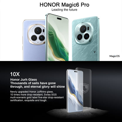 Honor Magic6 Pro, 16GB+512GB ,  6.8 inch Magic OS 8.0 Snapdragon 8 Gen 3 Octa Core up to 3.3GHz, Network: 5G, OTG, NFC, Support Google Play(Green) - Honor by Huawei | Online Shopping UK | buy2fix