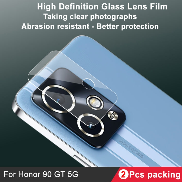 For Honor 90 GT 2 PCS/Set IMAK HD Glass Rear Camera Lens Film - Other by imak | Online Shopping UK | buy2fix