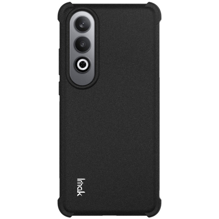 For OnePlus Nord CE4 5G / OPPO K12 5G imak Shockproof Airbag TPU Phone Case(Matte Black) - OnePlus Cases by imak | Online Shopping UK | buy2fix