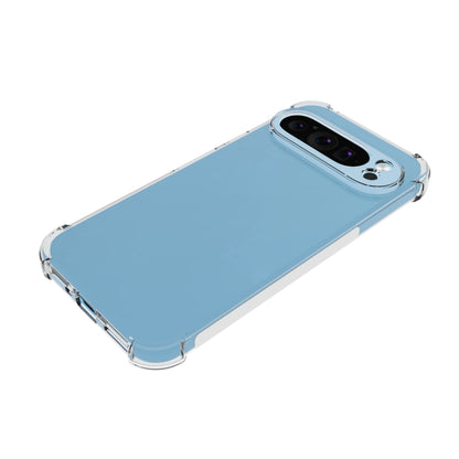 For Google Pixel 9 Pro / 9 Shockproof Non-slip Thickening TPU Phone Case(Transparent) - Google Cases by buy2fix | Online Shopping UK | buy2fix