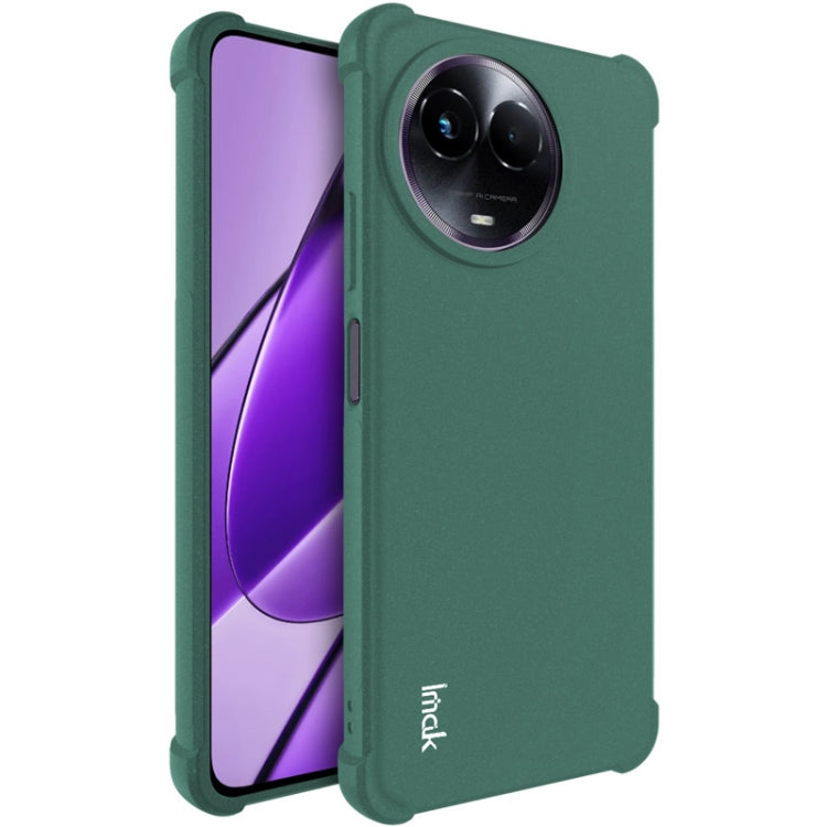 For Realme V50 5G / V50s 5G imak Shockproof Airbag TPU Phone Case(Matte Green) - Realme Cases by imak | Online Shopping UK | buy2fix