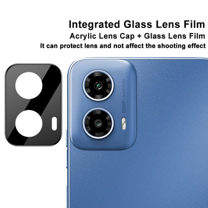 For Motorola Moto G34 5G imak High Definition Integrated Glass Lens Film Black Version - Motorola Tempered Glass by imak | Online Shopping UK | buy2fix