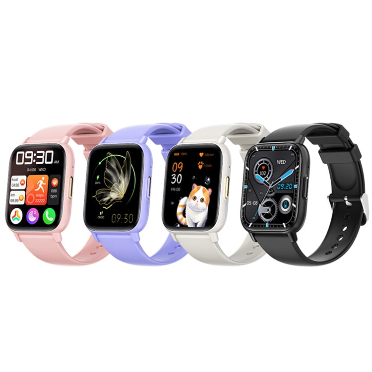 DM60+ 1.83 inch BT5.2 Smart Sport Watch, Support Bluetooth Call / Sleep / Blood Sugar / Blood Oxygen / Temperature / Heart Rate / Blood Pressure Health Monitor(Purple) - Smart Watches by buy2fix | Online Shopping UK | buy2fix