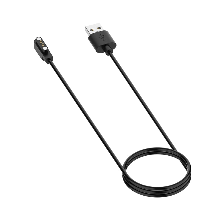 For Xiaomi HayLou Smart Watch 2 Pro Smart Watch Magnetic Charging Cable, Length: 1m(Black) - Charger by buy2fix | Online Shopping UK | buy2fix