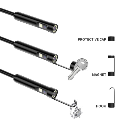 AN112 8mm Double Lenses HD Industry Endoscope Support Mobile Phone Direct Connection, Length:10m Hard Tube -  by buy2fix | Online Shopping UK | buy2fix