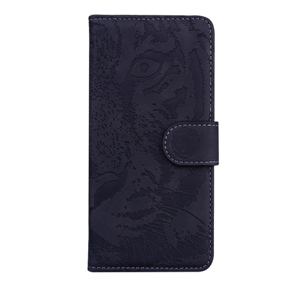 For Google Pixel 9 Pro 5G Tiger Embossing Pattern Flip Leather Phone Case(Black) - Google Cases by buy2fix | Online Shopping UK | buy2fix