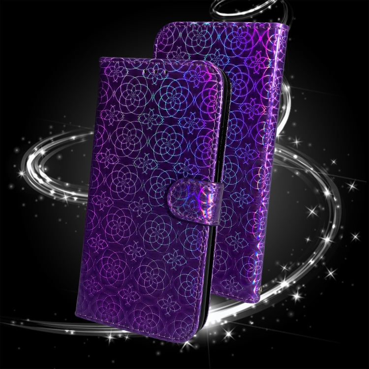 For Google Pixel 9 Pro Colorful Magnetic Buckle Leather Phone Case(Purple) - Google Cases by buy2fix | Online Shopping UK | buy2fix