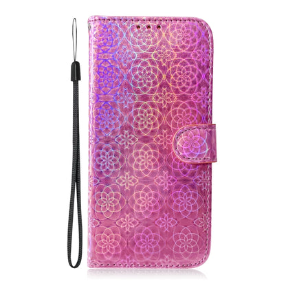 For Google Pixel 9 Pro Colorful Magnetic Buckle Leather Phone Case(Pink) - Google Cases by buy2fix | Online Shopping UK | buy2fix