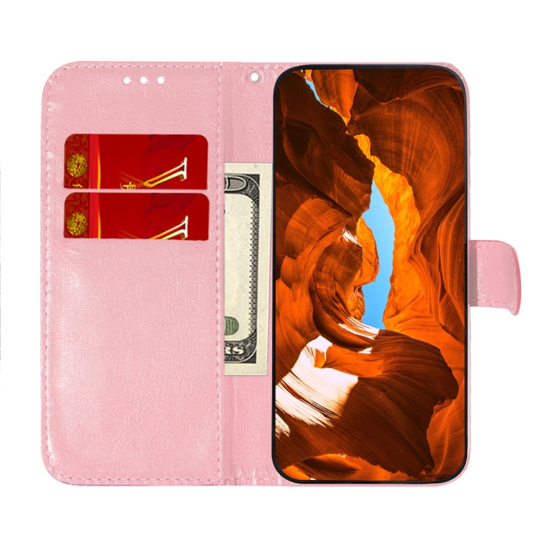 For Google Pixel 9 Pro Colorful Magnetic Buckle Leather Phone Case(Pink) - Google Cases by buy2fix | Online Shopping UK | buy2fix