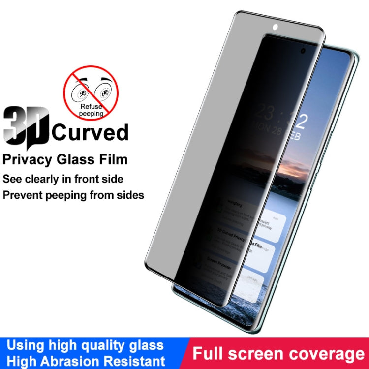 For vivo V30e 5G imak 3D Curved HD Full Screen Anti-spy Tempered Glass Protective Film - vivo Tempered Glass by imak | Online Shopping UK | buy2fix