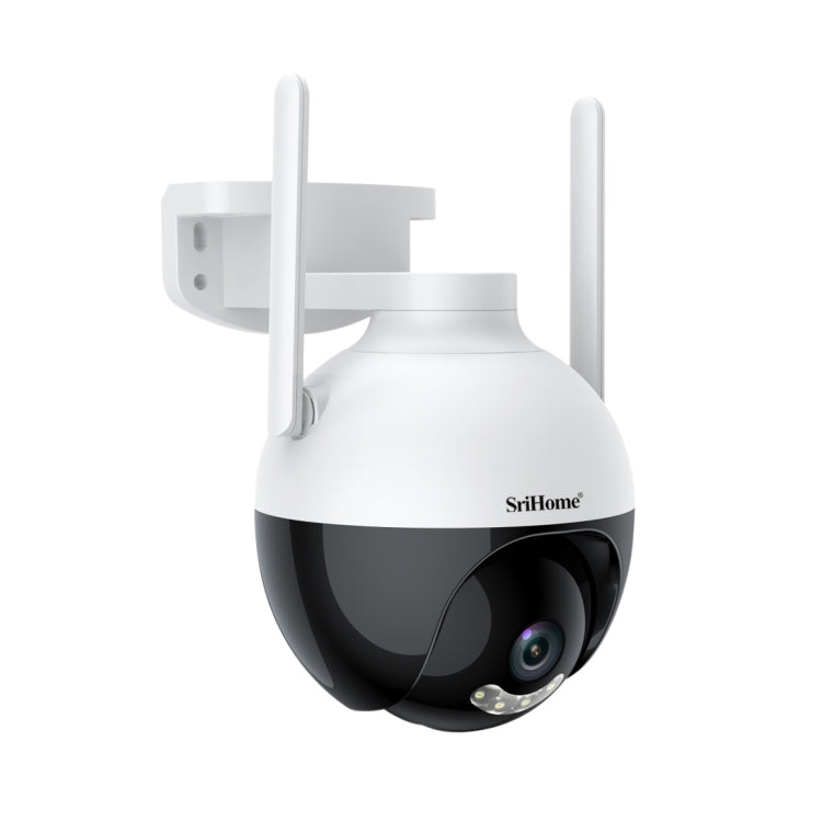 SriHome SH045 2MP DC5V IP66 Waterproof AI Auto Tracking Night Vision WiFi HD Camera(UK Plug) - Wireless Camera by SriHome | Online Shopping UK | buy2fix