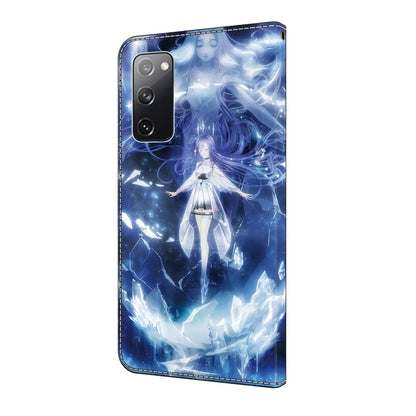 For Samsung Galaxy S20 FE 4G/5G Crystal Painted Leather Phone case(Magic Fairy) - Galaxy S20 FE Cases by buy2fix | Online Shopping UK | buy2fix