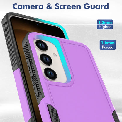 For Samsung Galaxy S24+ 5G 2 in 1 PC + TPU Phone Case(Purple) - Galaxy S24+ 5G Cases by buy2fix | Online Shopping UK | buy2fix