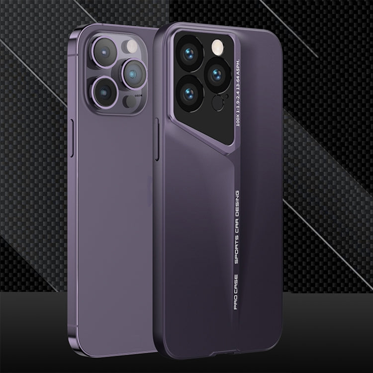 For iPhone 15 Pro Max GKK Blade Ultra-thin Full Coverage Phone Case(Purple) - iPhone 15 Pro Max Cases by GKK | Online Shopping UK | buy2fix