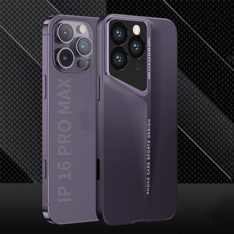 For iPhone 16 Pro Max GKK Blade Ultra-thin Full Coverage Phone Case(Purple) - iPhone 16 Pro Max Cases by GKK | Online Shopping UK | buy2fix