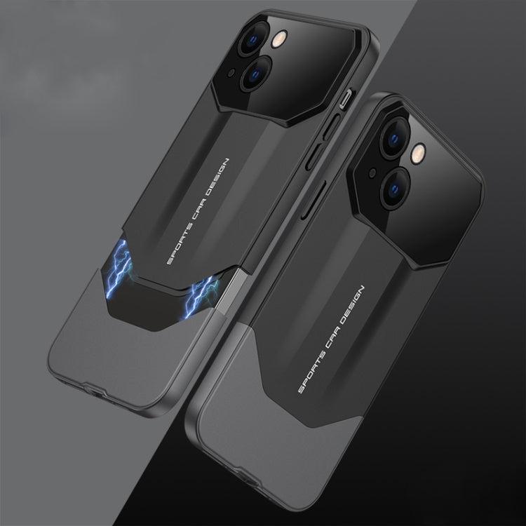 For iPhone 14 GKK Imitation Ultimate Design All-inclusive Shockproof Phone Case(Balck) - iPhone 14 Cases by GKK | Online Shopping UK | buy2fix