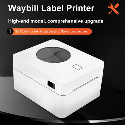 ZJ-9250 100x150mm USB Bluetooth Thermal Label Printer, Plug:AU Plug(White) - Printer by buy2fix | Online Shopping UK | buy2fix