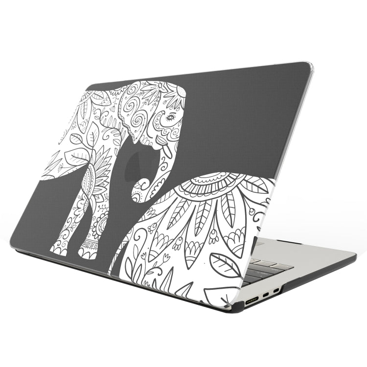 For MacBook Pro 13.3 A2338/A2251/A2289/A2159 UV Printed Pattern Laptop Frosted Protective Case(DDC-864) - MacBook Pro Cases by buy2fix | Online Shopping UK | buy2fix