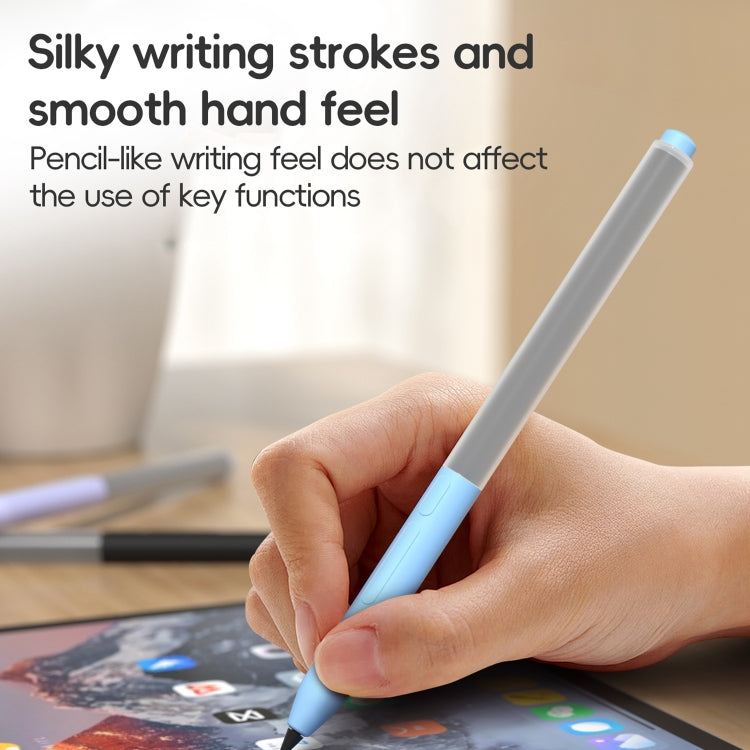 For Xiaomi Focus Pen III Stylus Pen Jelly Style Translucent Silicone Protective Case(Black) - Pencil Accessories by buy2fix | Online Shopping UK | buy2fix