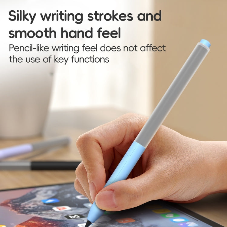 For Xiaomi Focus Pen III Stylus Pen Jelly Style Translucent Silicone Protective Case(Sky Blue) - Pencil Accessories by buy2fix | Online Shopping UK | buy2fix