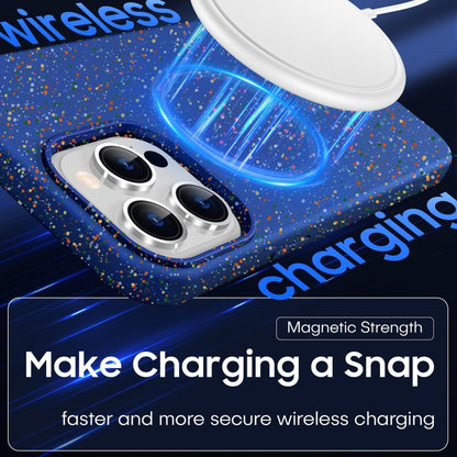 For iPhone 13 Pro Max Colorful Frosted Magsafe PC Hybrid TPU Phone Case(White) - iPhone 13 Pro Max Cases by buy2fix | Online Shopping UK | buy2fix