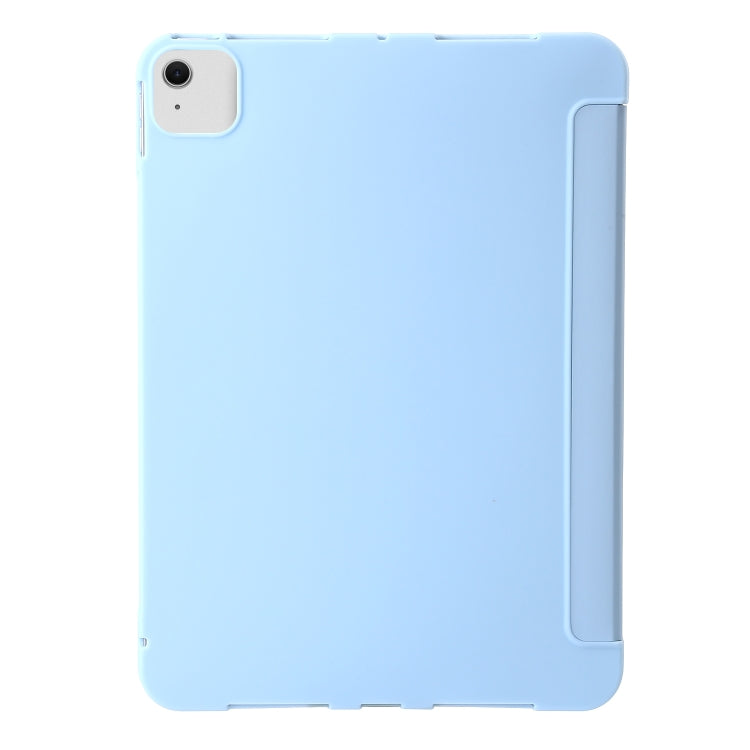 For iPad Air 11 2024 TPU Deformation Flip Leather Tablet Case with Holder(Sky Blue) - iPad Air 11 2024 Cases by buy2fix | Online Shopping UK | buy2fix