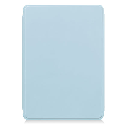 For iPad Pro 11 2024 Transparent Rotation Smart Leather Tablet Case with Keyboard(Sky Blue) - iPad Pro 11 2024 Cases by buy2fix | Online Shopping UK | buy2fix