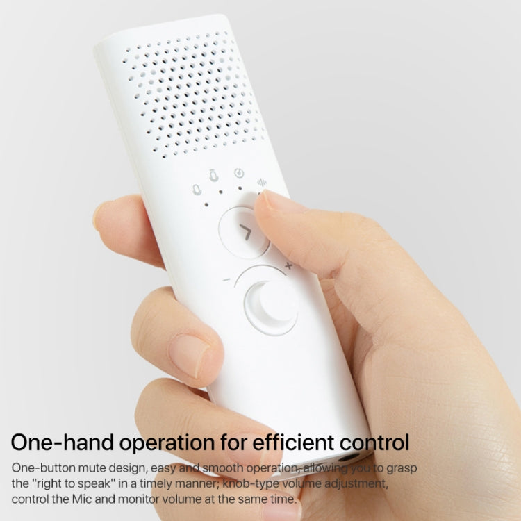 Xiaomi Youpin Yuemi USB Desktop Noise Reduction Wired Microphone(White) - Microphone by Xiaomi | Online Shopping UK | buy2fix