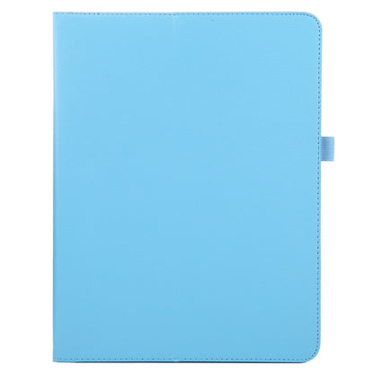 For iPad Pro 11 2024 Litchi Texture Solid Color Leather Tablet Case(Sky Blue) - iPad Pro 11 2024 Cases by buy2fix | Online Shopping UK | buy2fix